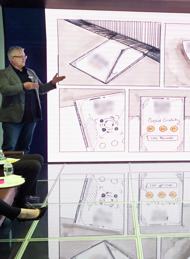 Brian Moose presenting