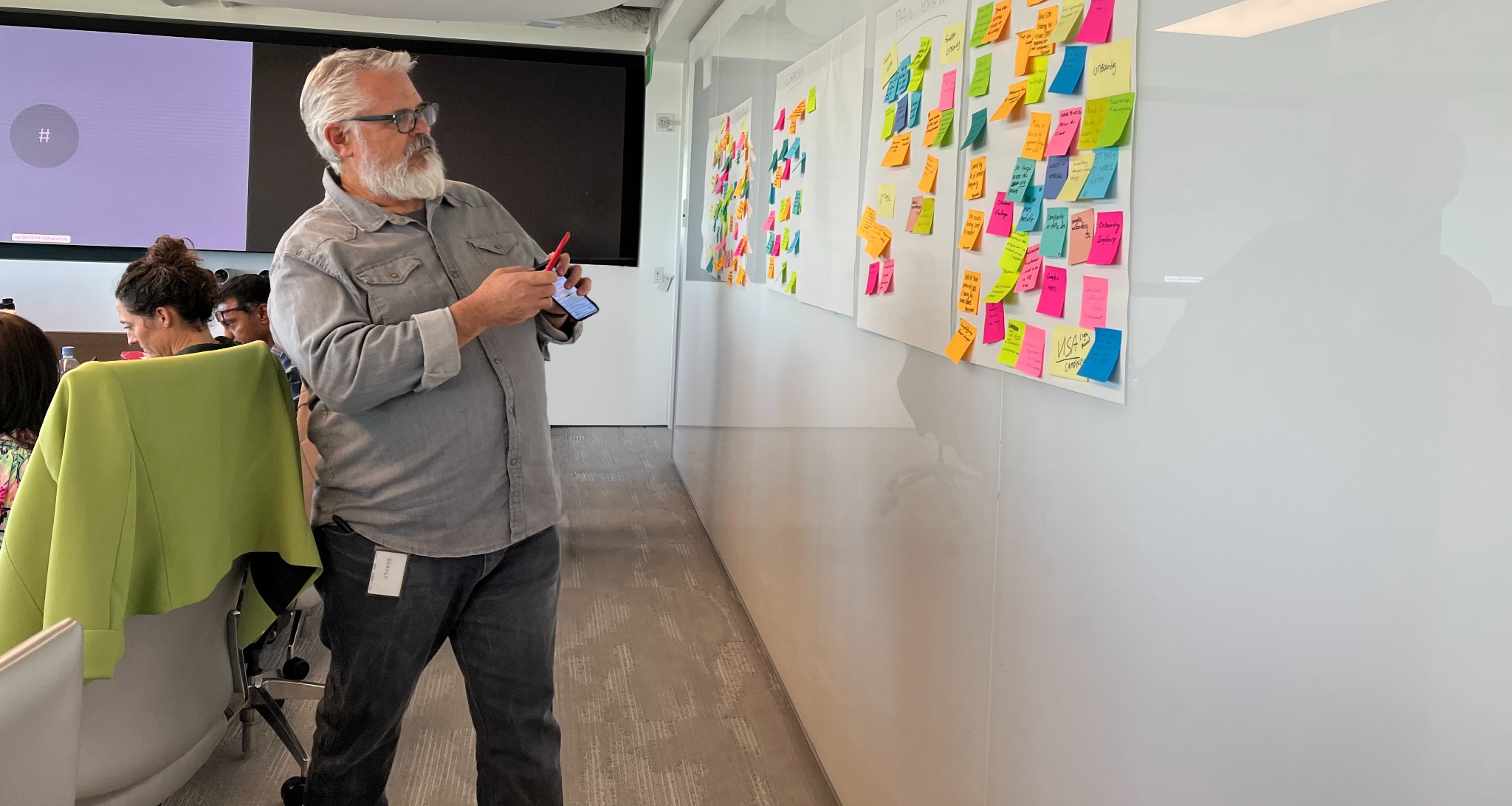 Brian Moose at whiteboard