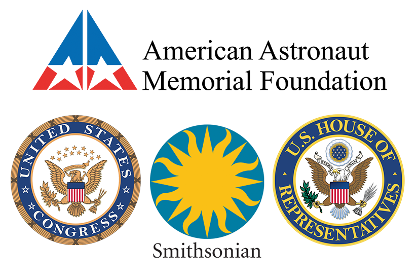 Astronaut Memorial and Society of Illustrators logos