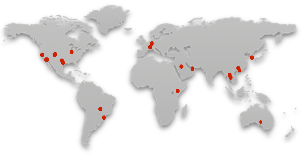 Ford Moonshot research locations map